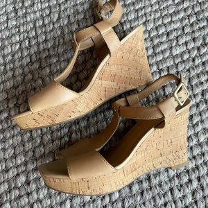 Worn once Franco Sarto Beige Heels